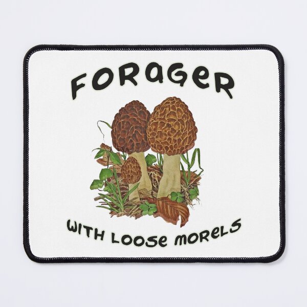 Item preview, Forager With Loose Morels designed and sold by thegayfunguy.