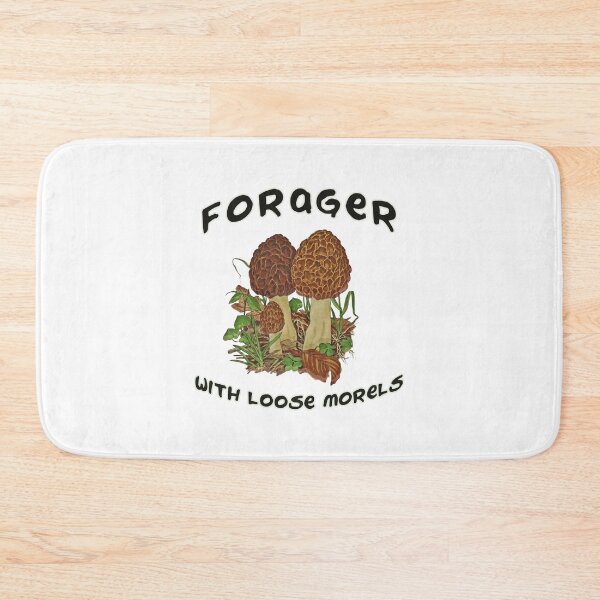 Item preview, Forager With Loose Morels designed and sold by thegayfunguy.