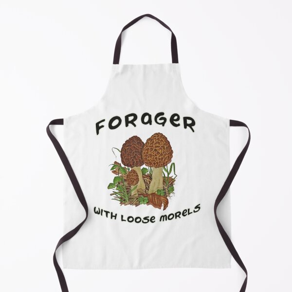 Item preview, Forager With Loose Morels designed and sold by thegayfunguy.