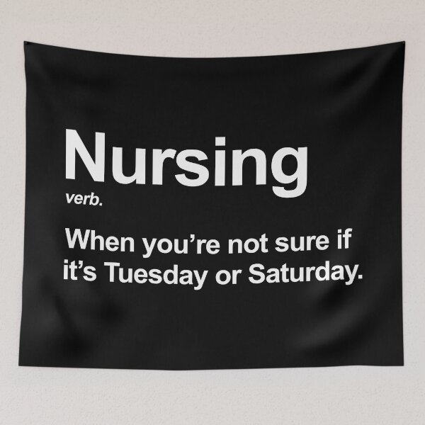 Item preview, Funny Nursing Definition Nurse Appreciation Humor designed and sold by allysmar.