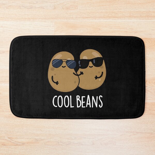 Item preview, Cool Beans Funny Veggie Puns (Dark BG) designed and sold by punnybone.