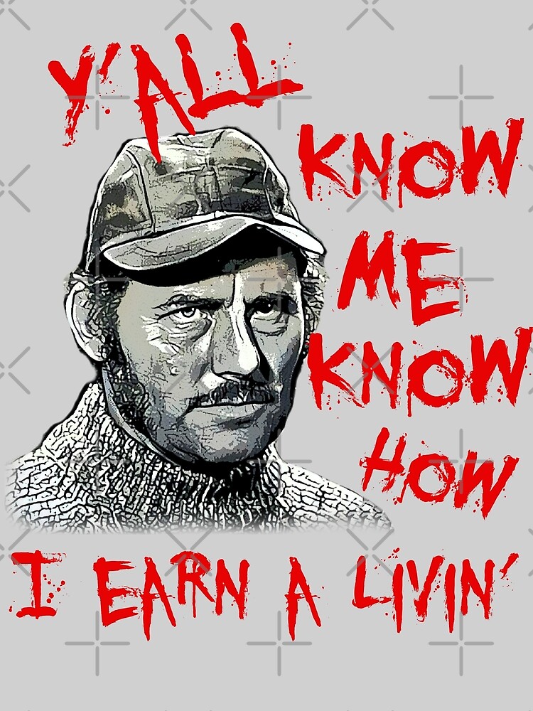 "Quint Jaws" Art Print by JTK667 Redbubble