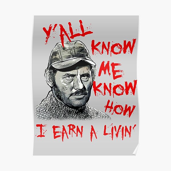 Quint- Jaws Poster