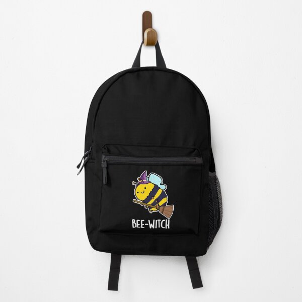Item preview, Bee-witch Funny Bee Puns (Dark BG) designed and sold by punnybone.