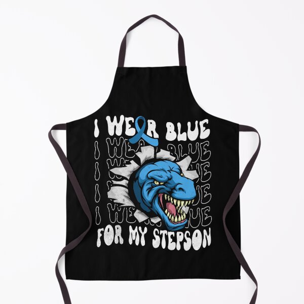 Item preview, Groovy I Wear Blue for My Stepson Dinosaur Diabetes Awareness designed and sold by Zulfiqqar.