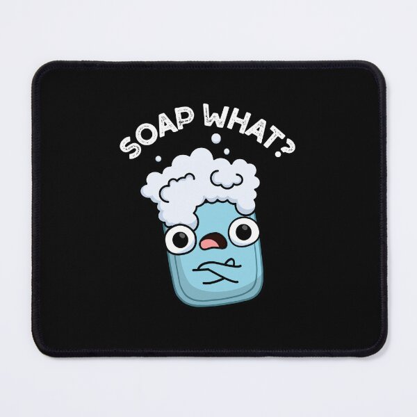 Item preview, Soap What Funny Soap Puns (Dark BG) designed and sold by punnybone.