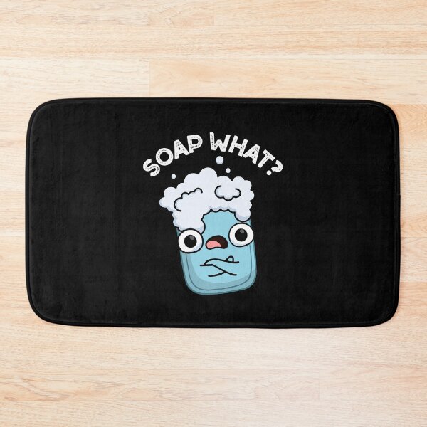 Item preview, Soap What Funny Soap Puns (Dark BG) designed and sold by punnybone.