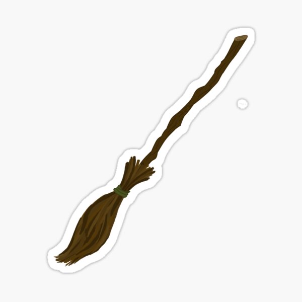 Item preview, Witches broom designed and sold by Alan-Draws.