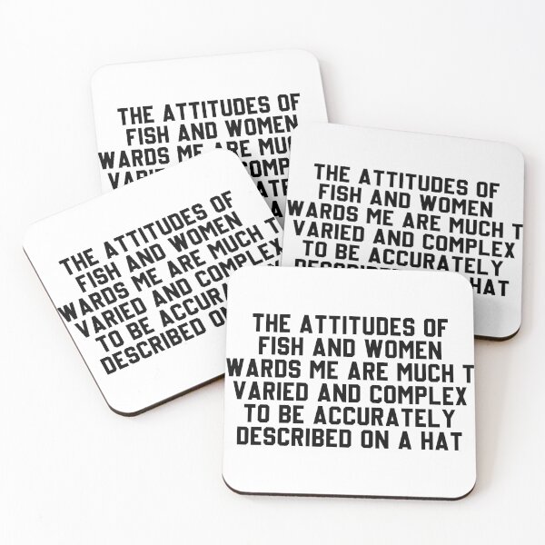 Item preview, The attitudes of fish and women towards me  designed and sold by troggy.