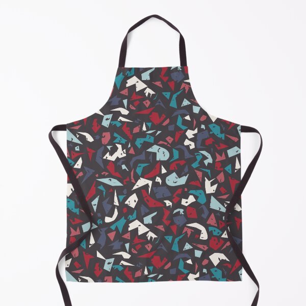 Item preview, Terrazzo style in turquoise, berry pink and blue - AFP22-03-ai designed and sold by FrancesPoff.