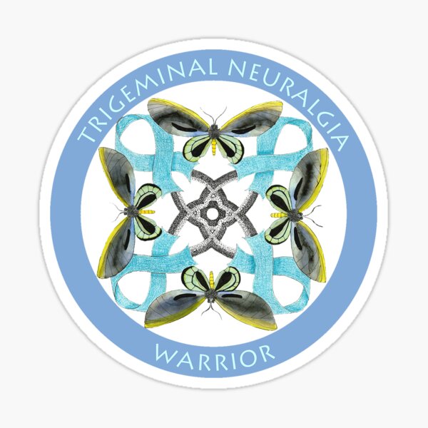Trigeminal Neuralgia Warrior Sticker