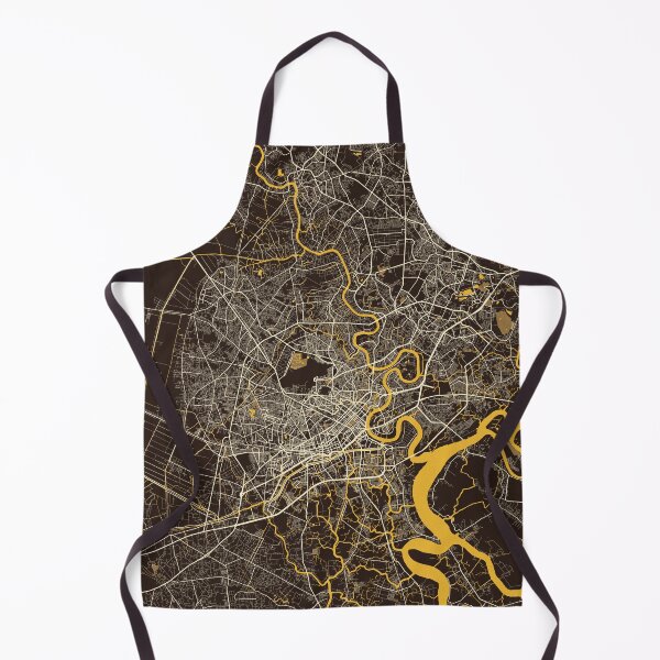 Item preview, Ciudad de Ho Chi Minh Mapa de Vietnam - Pastel designed and sold by deMAP.
