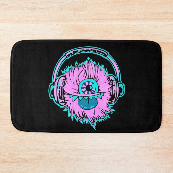 Item preview, Pink Music Monster Face design designed and sold by Dven-Clothes.