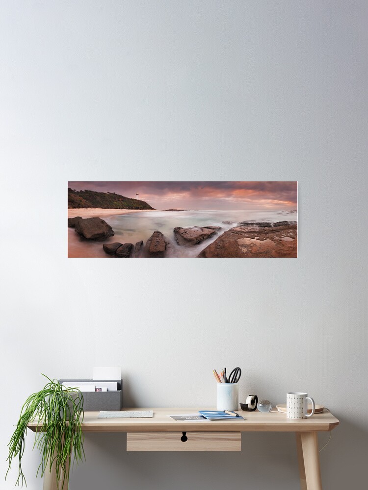 Thumbnail 2 of 3, Poster, Norah Head Lighthouse, New South Wales, Australia designed and sold by Chockstone.