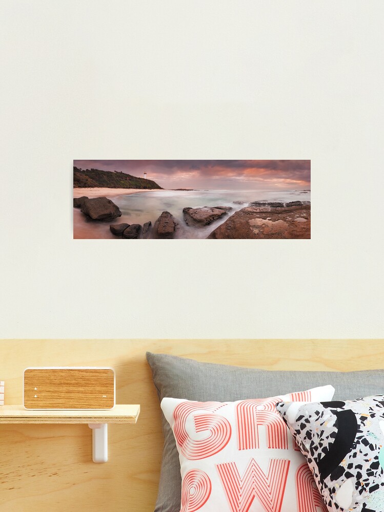 Thumbnail 2 of 3, Photographic Print, Norah Head Lighthouse, New South Wales, Australia designed and sold by Chockstone.