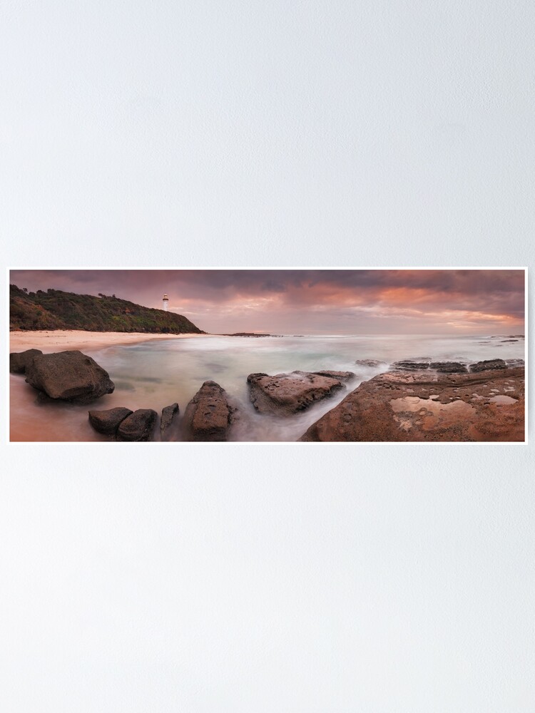 Thumbnail 1 of 3, Poster, Norah Head Lighthouse, New South Wales, Australia designed and sold by Chockstone.