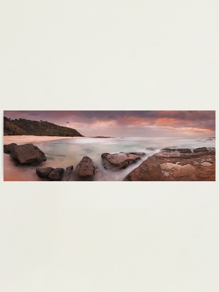 Thumbnail 1 of 3, Photographic Print, Norah Head Lighthouse, New South Wales, Australia designed and sold by Chockstone.