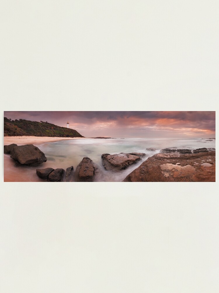 Thumbnail 1 of 3, Photographic Print, Norah Head Lighthouse, New South Wales, Australia designed and sold by Chockstone.