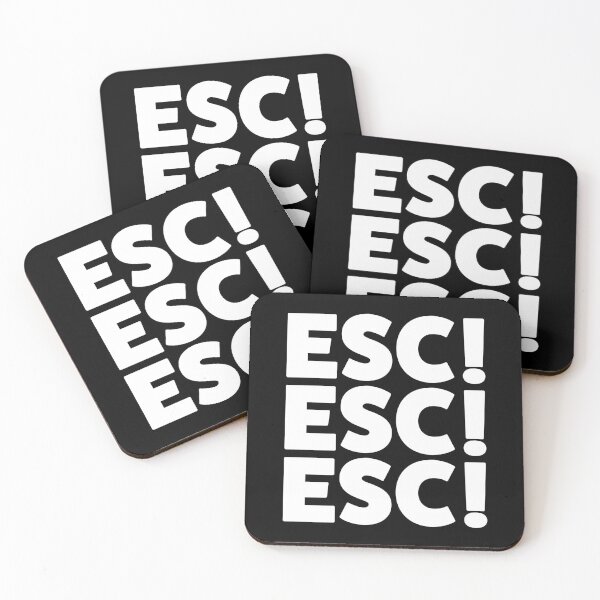 Item preview, Autocad Humor - I Said Escape! designed and sold by Eye on the Blueline.