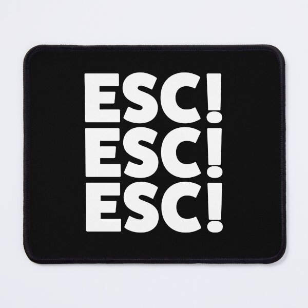 Item preview, Autocad Humor - I Said Escape! designed and sold by Eye on the Blueline.