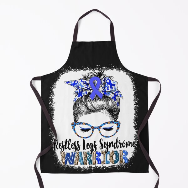 Item preview, Messy Bun Leopard Restless Legs Syndrome Warrior designed and sold by rechardtee.