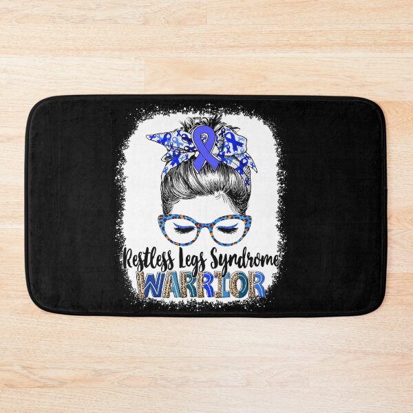 Item preview, Messy Bun Leopard Restless Legs Syndrome Warrior designed and sold by rechardtee.