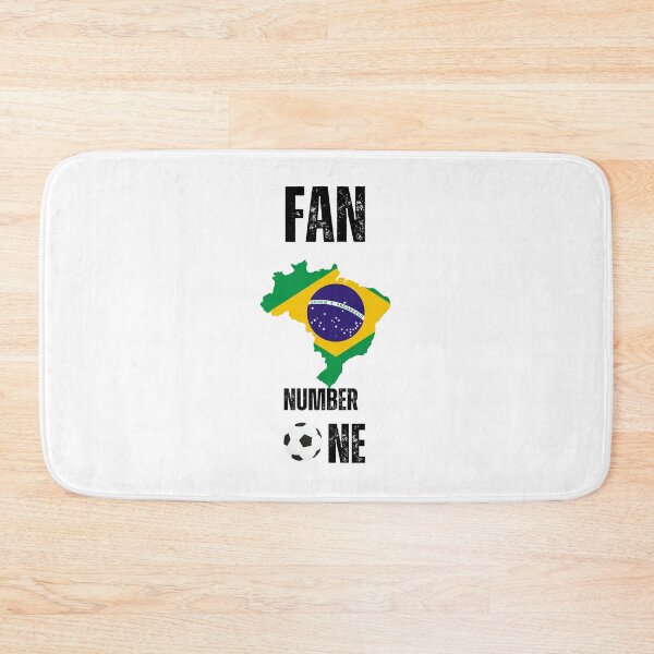 Item preview, Brazilian football team, fan of the Seleção, Verde-Amarela, Pentacampeões, fan number one designed and sold by Passionfoot.