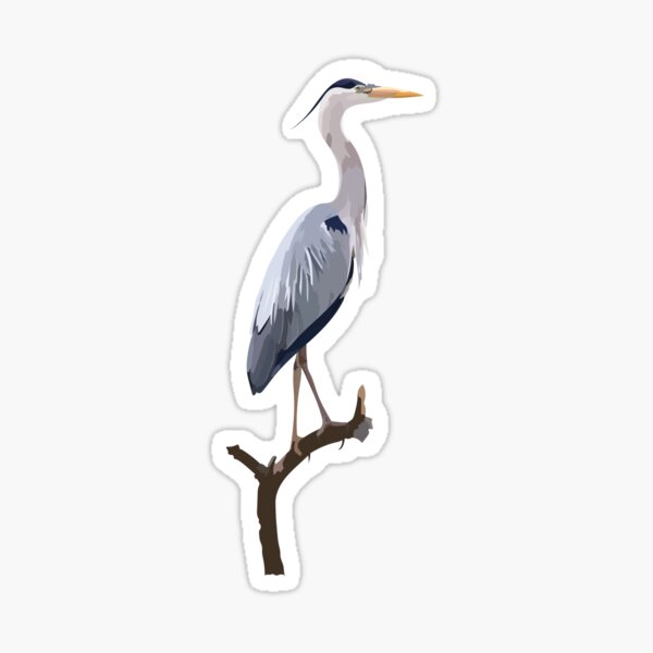 Item preview, Grey Heron designed and sold by snewdesigns.