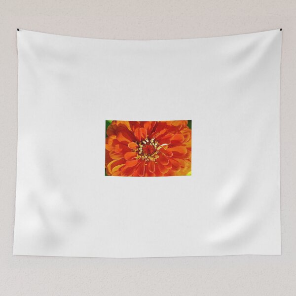 Item preview, Bright Orange Zinnia designed and sold by T.J. Martin.