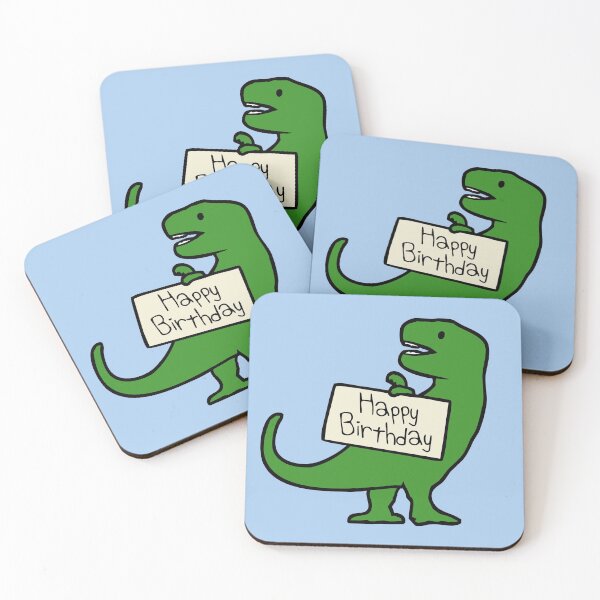 Item preview, Happy Birthday T-Rex designed and sold by jezkemp.