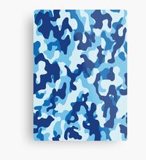 Water Camouflage Metal Print