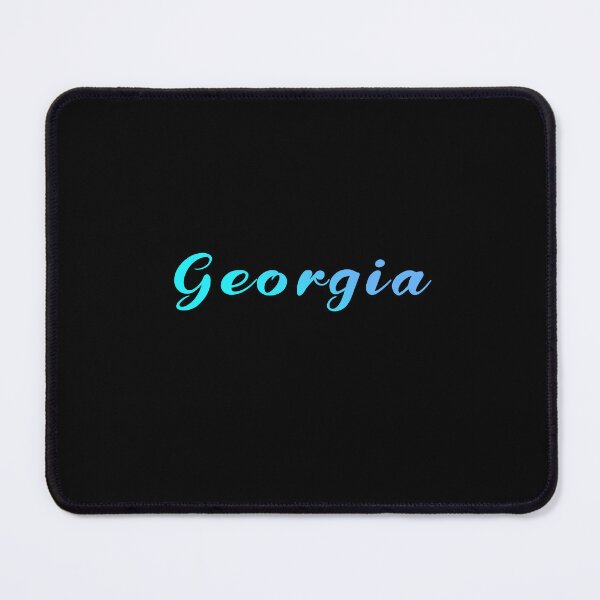 Item preview, Georgia Blue Gradient Writing designed and sold by Zandrasart.