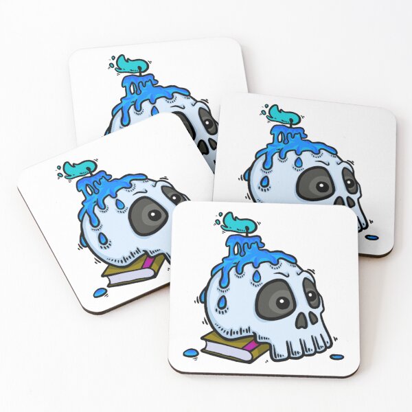 Item preview, Skull Cartoon Art Design designed and sold by The Love Quill.