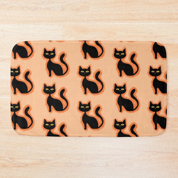 Item preview, black kitty  designed and sold by abby cartwright.