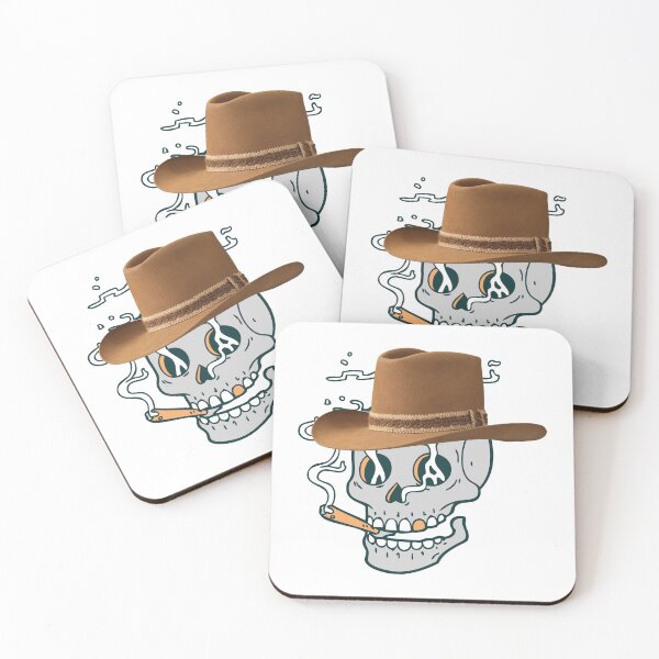 Item preview, Skull cowboy designed and sold by The Love Quill.