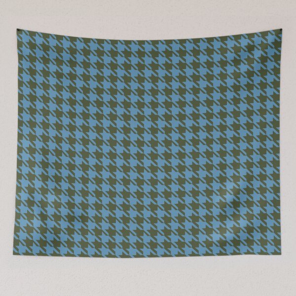 Item preview, Houndstooth Blue designed and sold by Kawaii85.