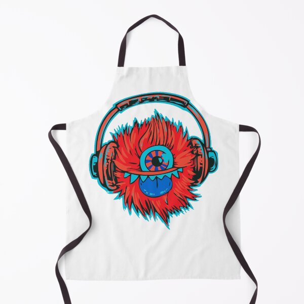 Item preview, Cute Red Music Monster Face design designed and sold by Dven-Clothes.