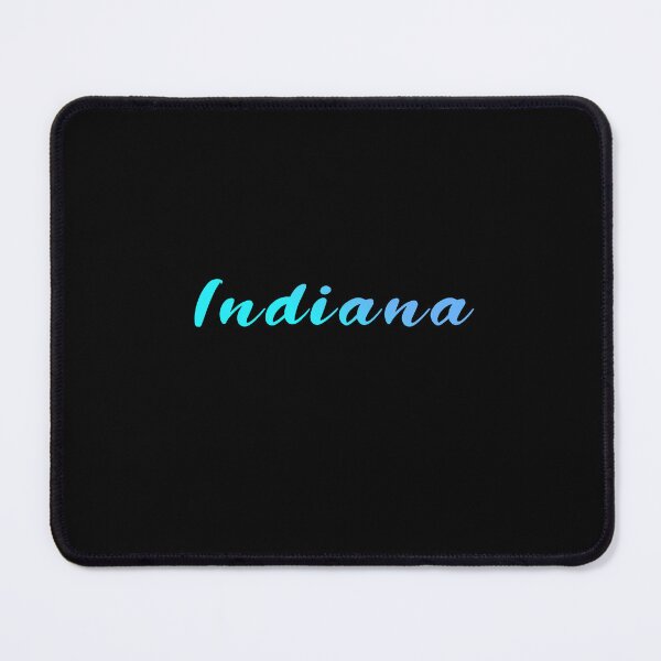 Item preview, Indiana Blue Gradient Writing designed and sold by Zandrasart.