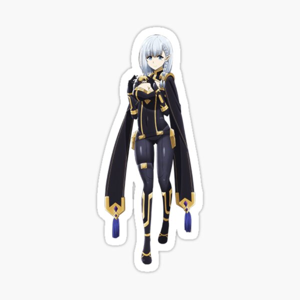 shadow , kage no jitsuryokusha ni naritakute , the eminence in shadow ,  anime arth Sticker for Sale by AnimeArth