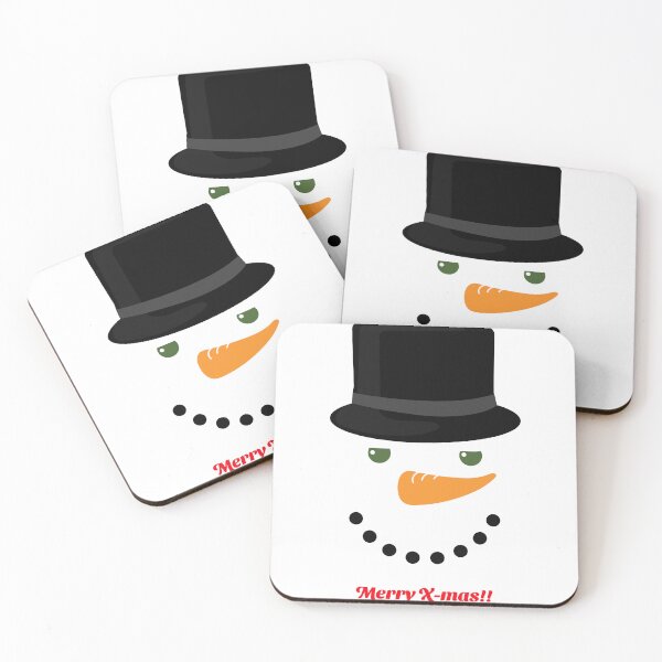 Item preview, Merry Christmas and X-Mas Snow man design  designed and sold by RoxyCox.