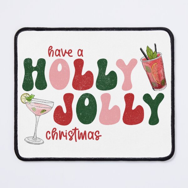 Item preview, have a holly jolly christmas retro designed and sold by vuhieustore.