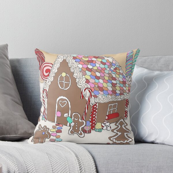Item preview, Moose at a Gingerbread House Party designed and sold by katecrashed.