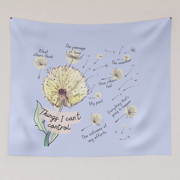 Item preview, Things You Can't Control designed and sold by ThoughtJumble.