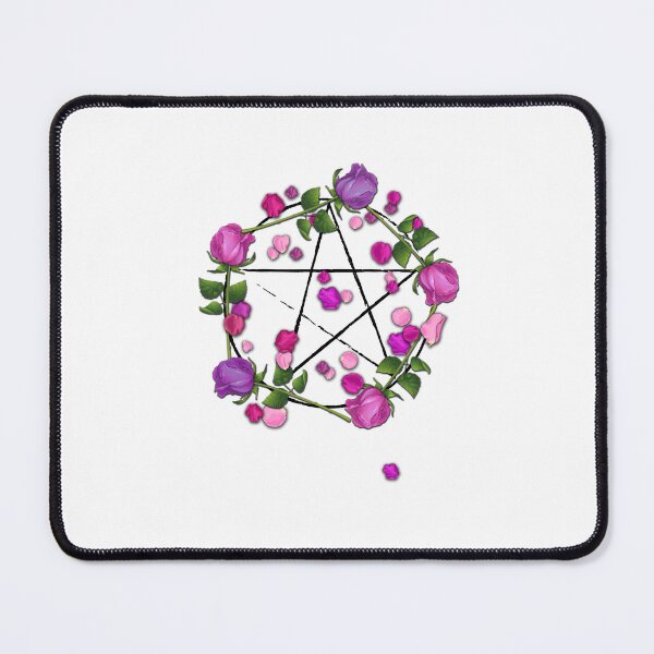 Item preview, Rose pentacle designed and sold by ramblingladybug.