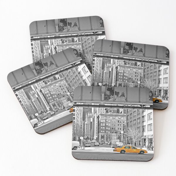 Item preview, NYC Yellow Cabs Fish Market designed and sold by Hell-Prints.