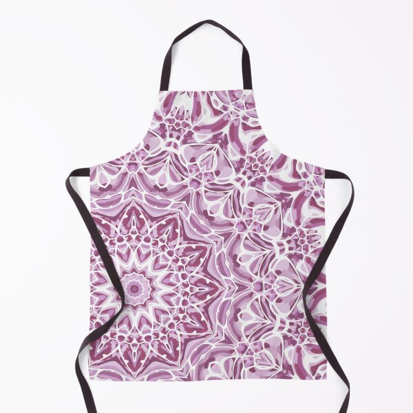 Item preview, Faded Plum and White Mandala 02 designed and sold by Kelly Dietrich Mandala & Fractal Art.