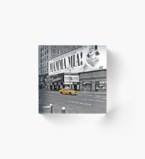 Bloque acrílico NYC Yellow Cabs Mamma Mia