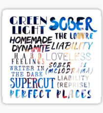 this is melodrama Sticker