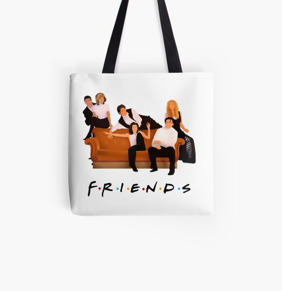 Friendship All Over Print Tote Bag