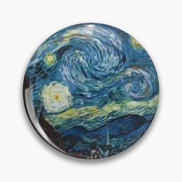 Item preview,  The starry night painted by Vincent Van Gogh designed and sold by HappyLife4U.